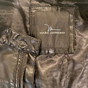 Marc Anthony faux leather jacket